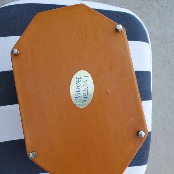 Vintage Floral Wooden Handbag - Picture 7 of 9